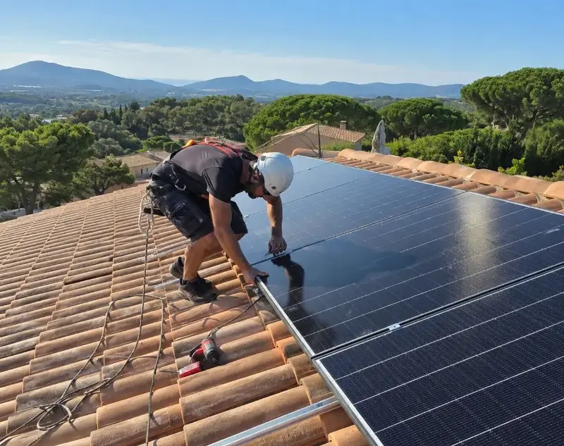 Installateur panneaux solaires Guer — pose photovoltaïque sur toiture