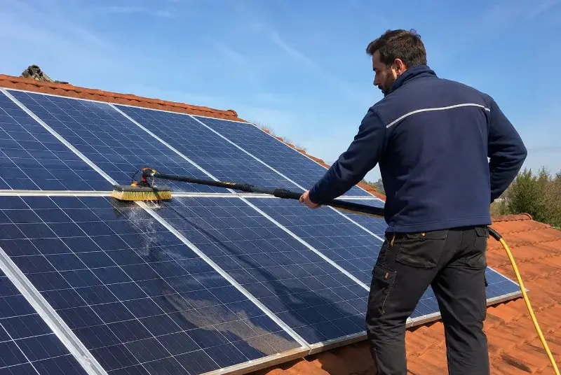Nettoyage et entretien de panneaux solaires à Guer